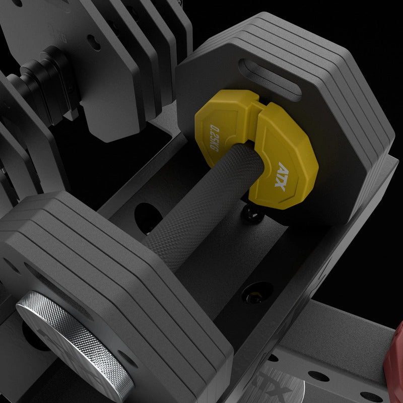 ATX® Verstellbare Kurzhanteln - Octa Dumbbells - 2 x 36 kg