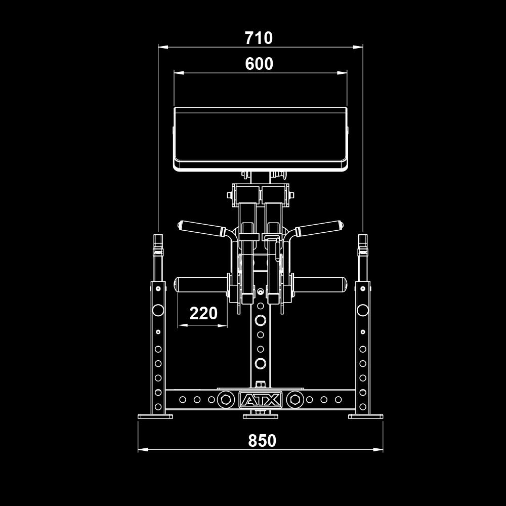 ATX® Bizeps Blaster - Bizeps-Curl-Maschine