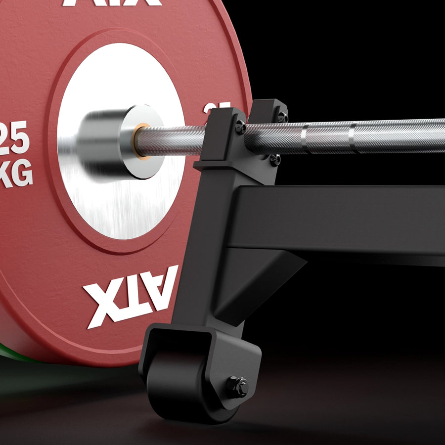 ATX® Deadlift Bar Jack / Hantelstangenheber - doppelseitig - mit Rollen