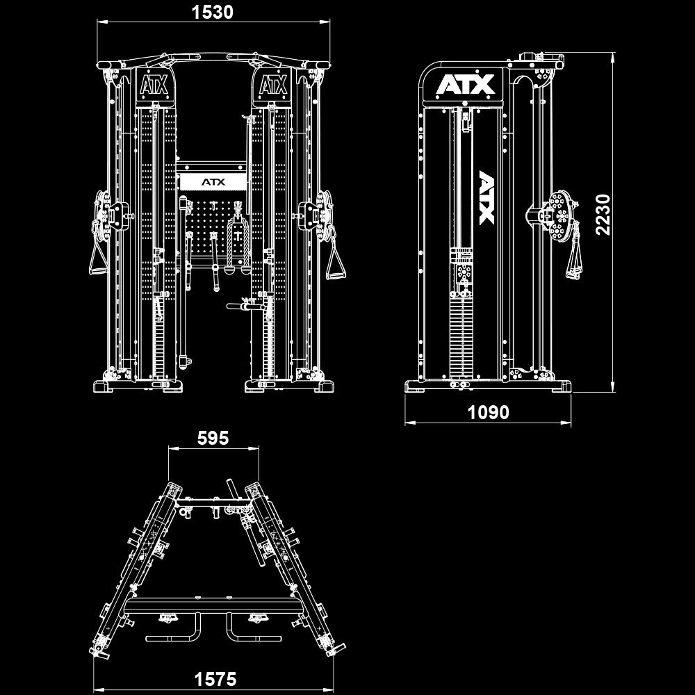 ATX® Functional Trainer - Dual Pulley
