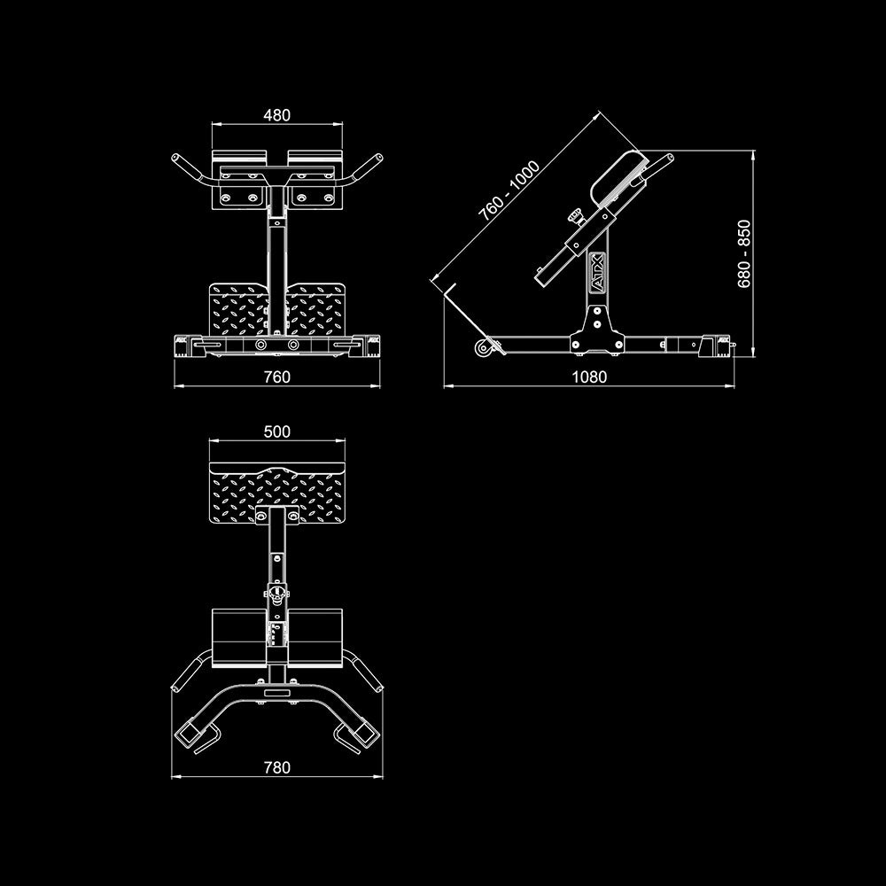 ATX® Hyperextension - Rückentrainer