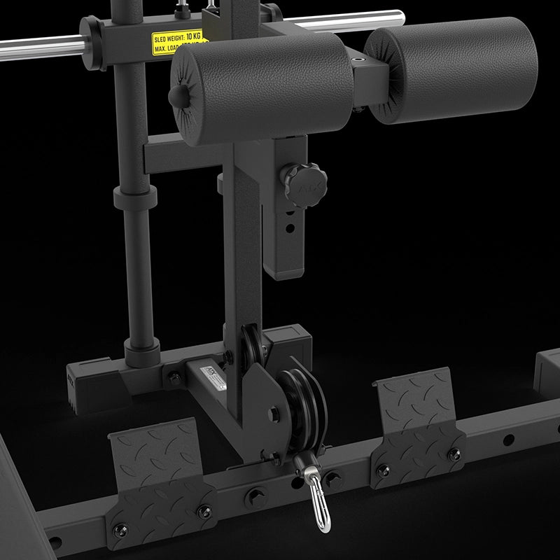 ATX® Half Rack 510 with Lat Pulldown Station - Plate Load - 195 cm