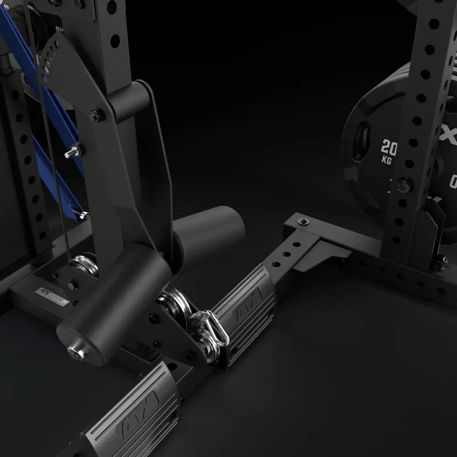ATX® HRX 780 Complete Station with Extension and Plate Loaded Lat Pulldown