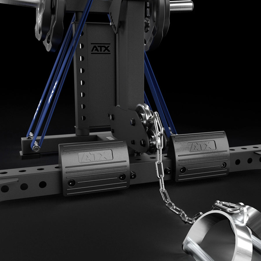 ATX® HRX 780 Complete Station with Extension and Plate Loaded Lat Pulldown