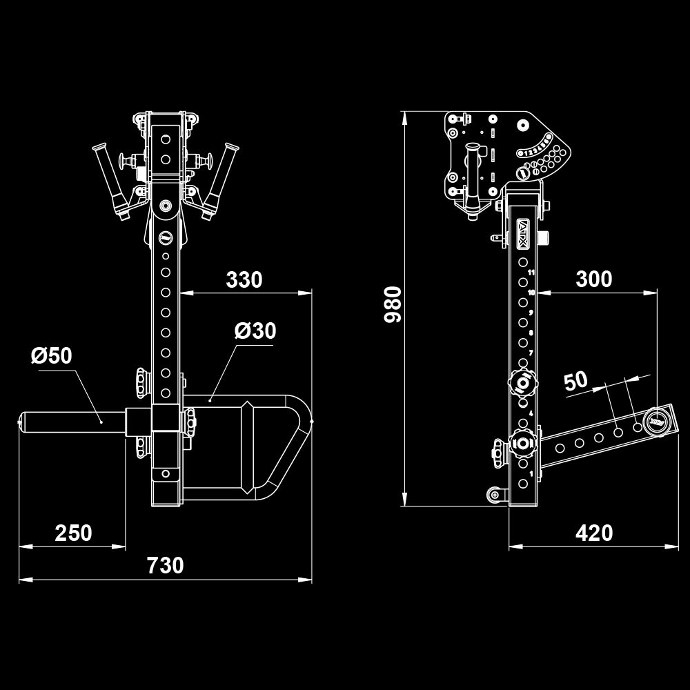 ATX® 3D Jammer Arms RRL-700