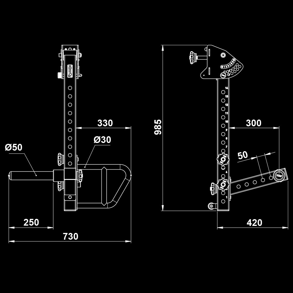 ATX® Jammer Arms X1-700