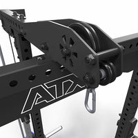 ATX® Power Rack PRX-780 mit Latzug - Hantelscheibenaufnahme Seilrollen
