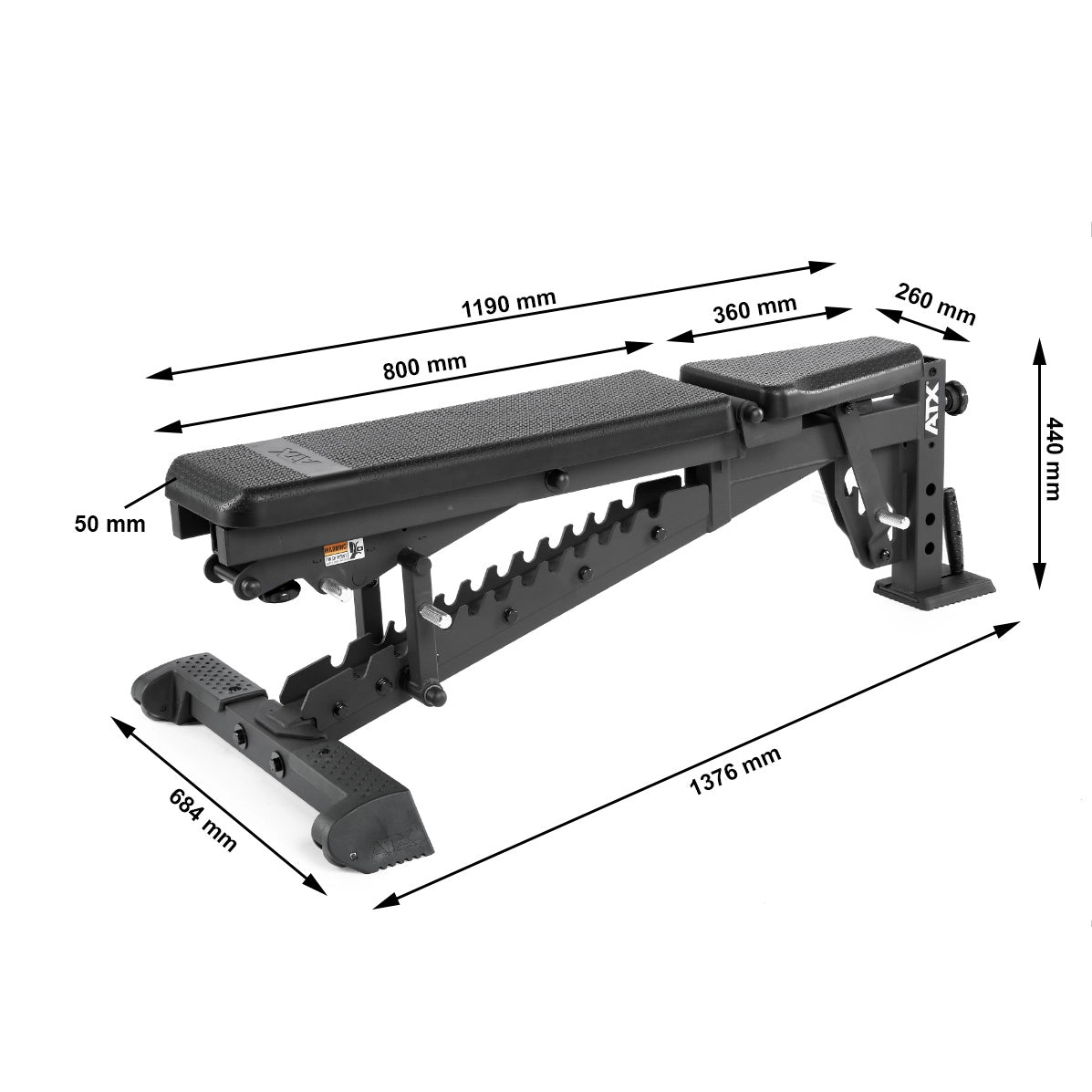 ATX® Multi Bench - Ultimate PU Polster