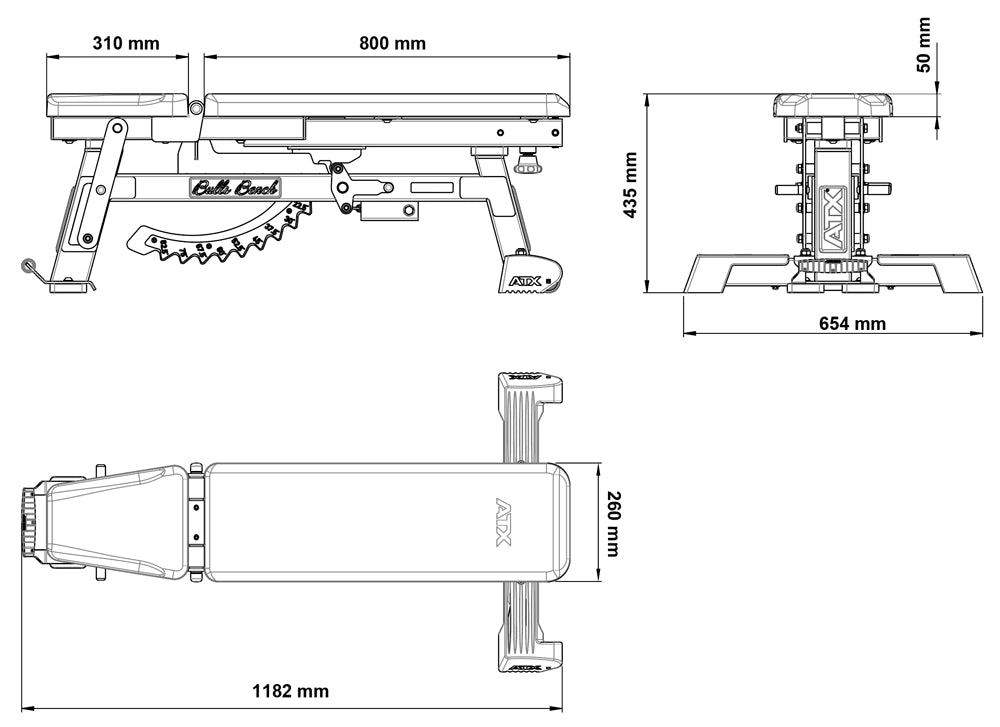 ATX® Bulls Bench Multibank 2.0