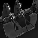 ATX® Multi Pull Half Rack mit 2 x 110 kg Steckgewichten große Fuüstütze