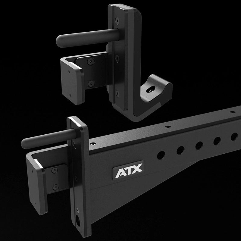 ATX® Cable Half Rack mit 2 x 90 kg Steckgewichte Schutz-Protectoren