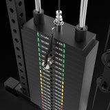 ATX® Multi Smith Rack - Höhe 195 cm - 2 × 100 kg Steckgewichte