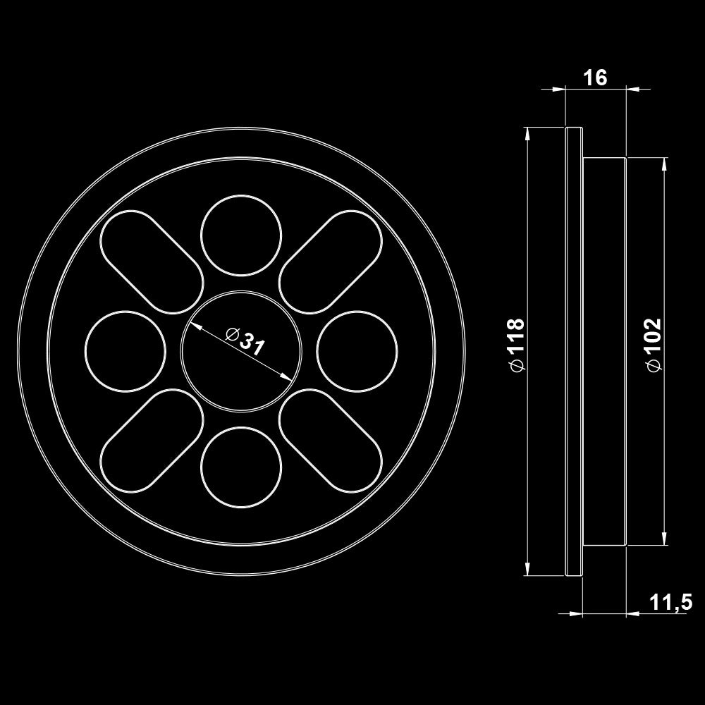 ATX® Magnetic Add-Weight / Magnetgewichte