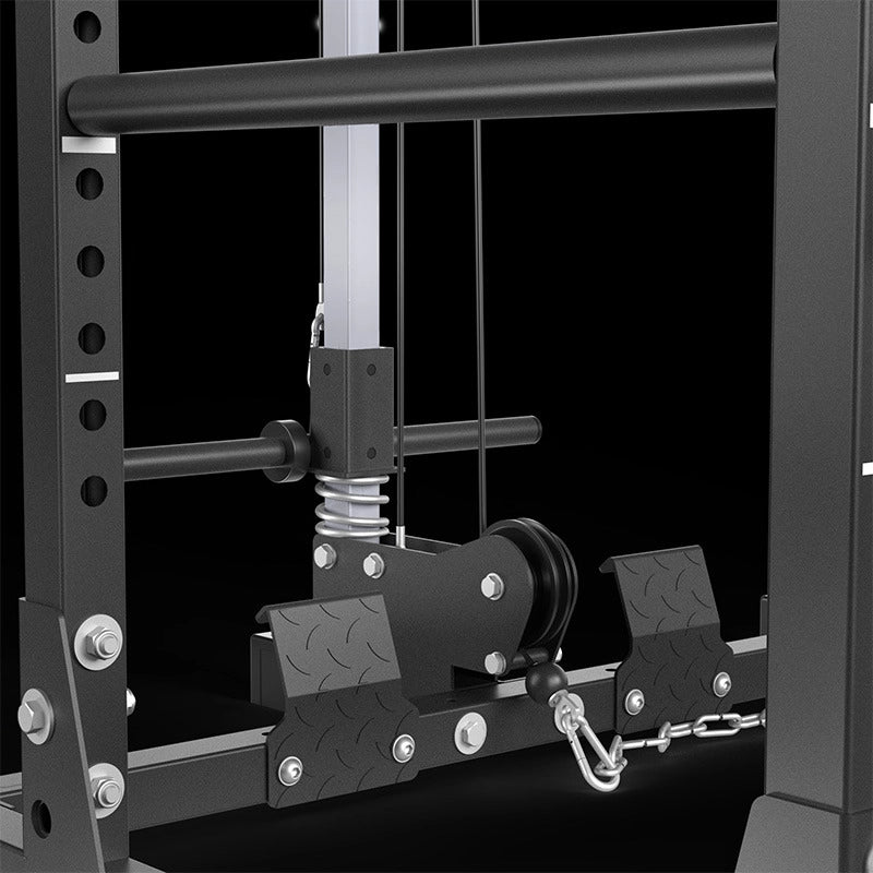 ATX® Power Rack PRX-520-XS mit Plate Load Latzug - Höhe 215 cm