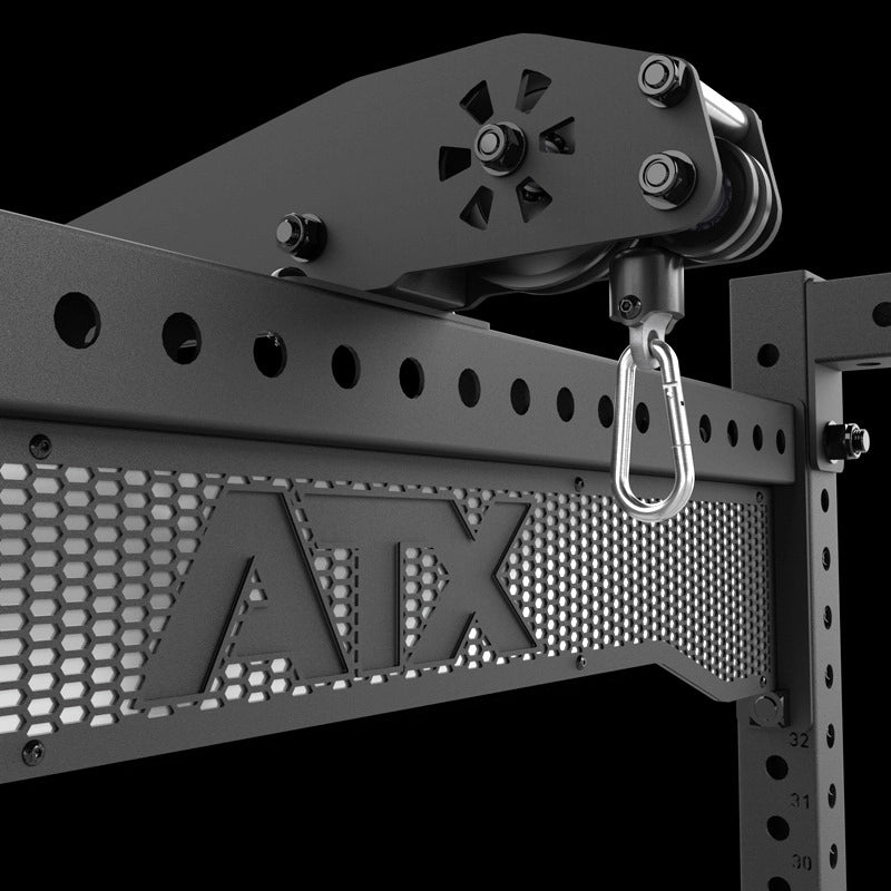 ATX® Power Rack PRX-780 mit Latzug - 125 kg Steckgewichte