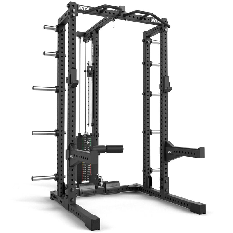 ATX® Half Rack 780 mit Extension und Latzug Steckgewichte