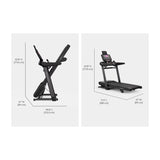 Laufband Bowflex T16 – klappbar Maße