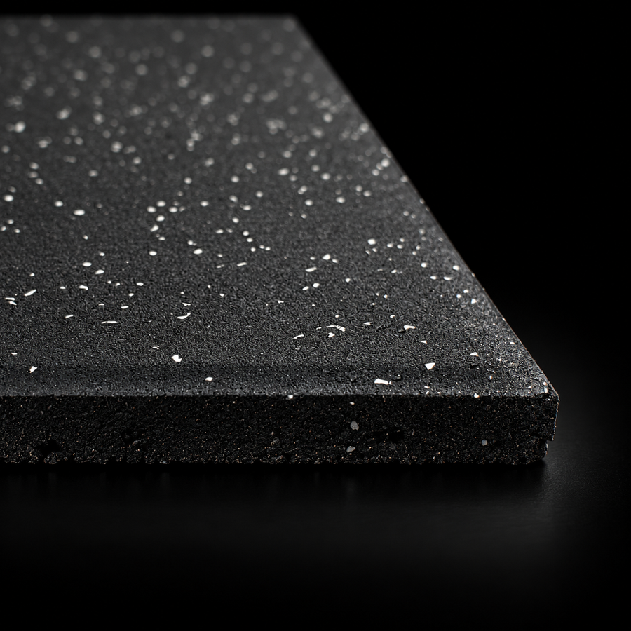 Set 10 Stück - Bodenschutzmatte Stardust 5% EPDM Overlayer 1000 x 1000