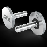 ATX® Octa-Dumbbells 2 x 24 kg Schraub-Gewindeverschlüsse
