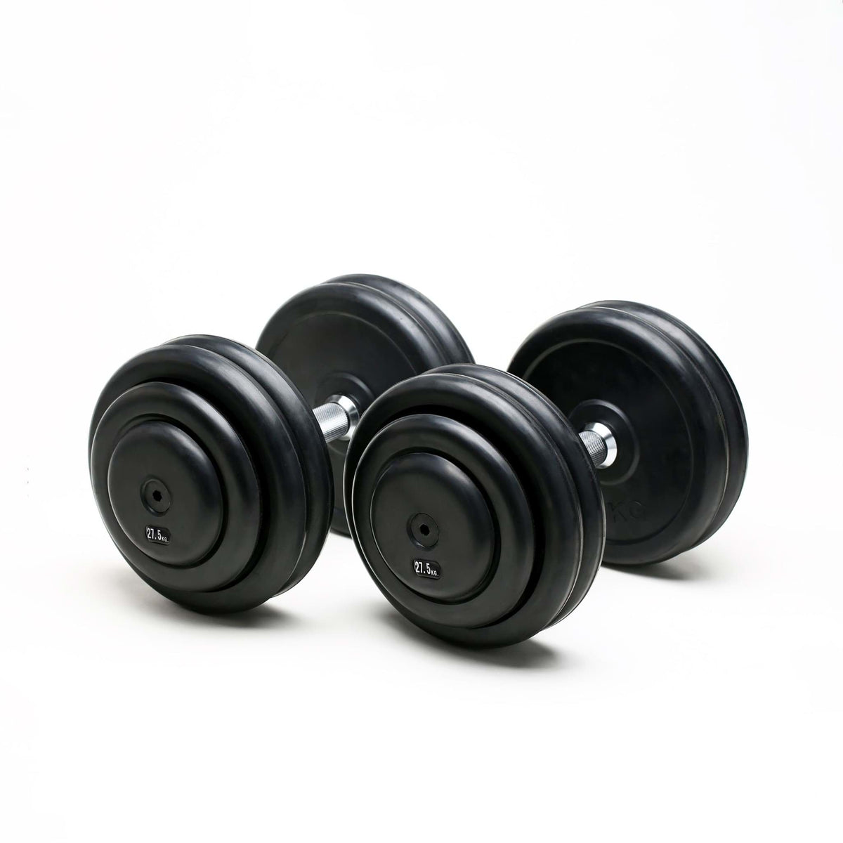 CHD Hantel gummiert 2,5kg Steigung - 27,5kg Paar