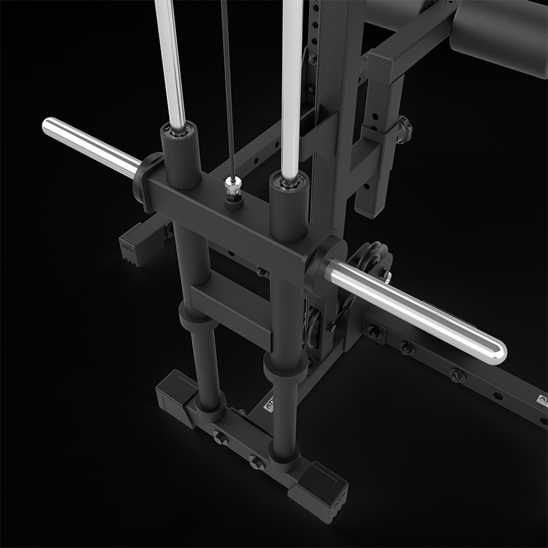 ATX® Half Rack 510 with Lat Pulldown Station - Plate Load - 195 cm