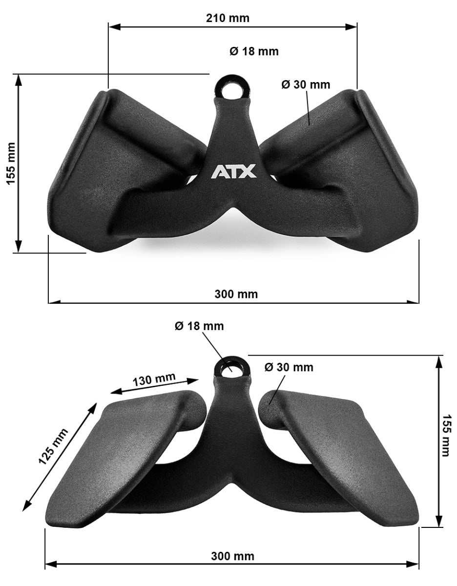 ATX® Foam Grip Rudergriff eng 20 cm - inside