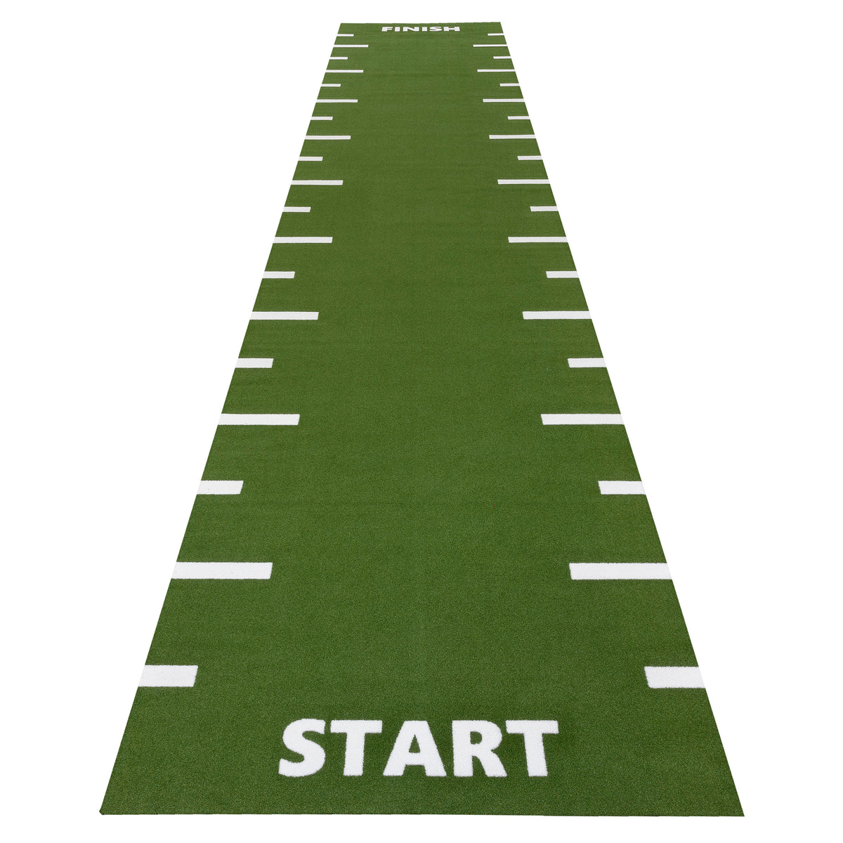 Kunstrasen Sprinttrack - Start & Finish grün