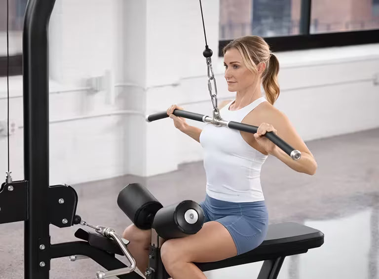 Latzug- und Rudermaschine -  Vision Fitness Keystone