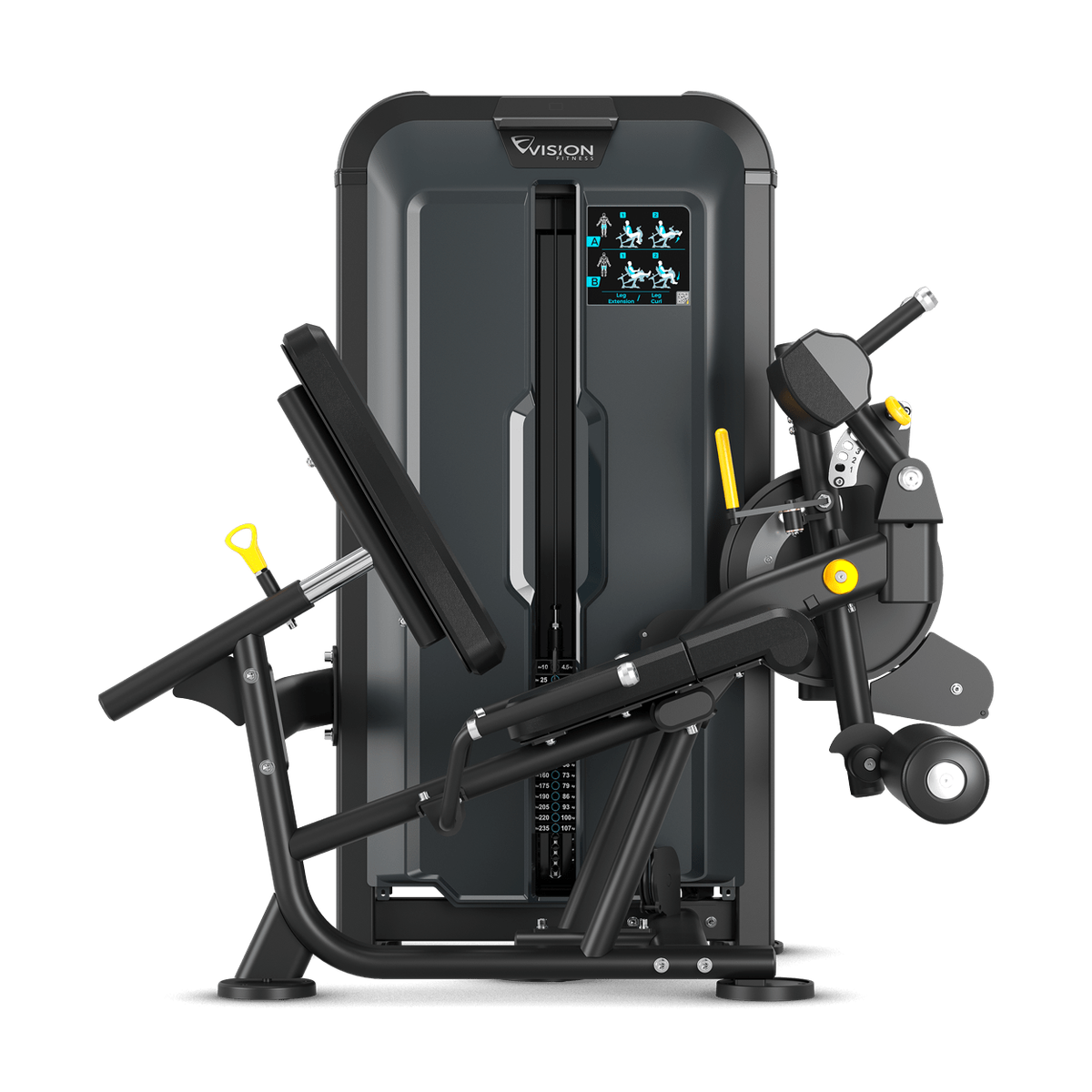 Beinstrecker-/ Beuger - Vision Fitness Keystone von der Seite