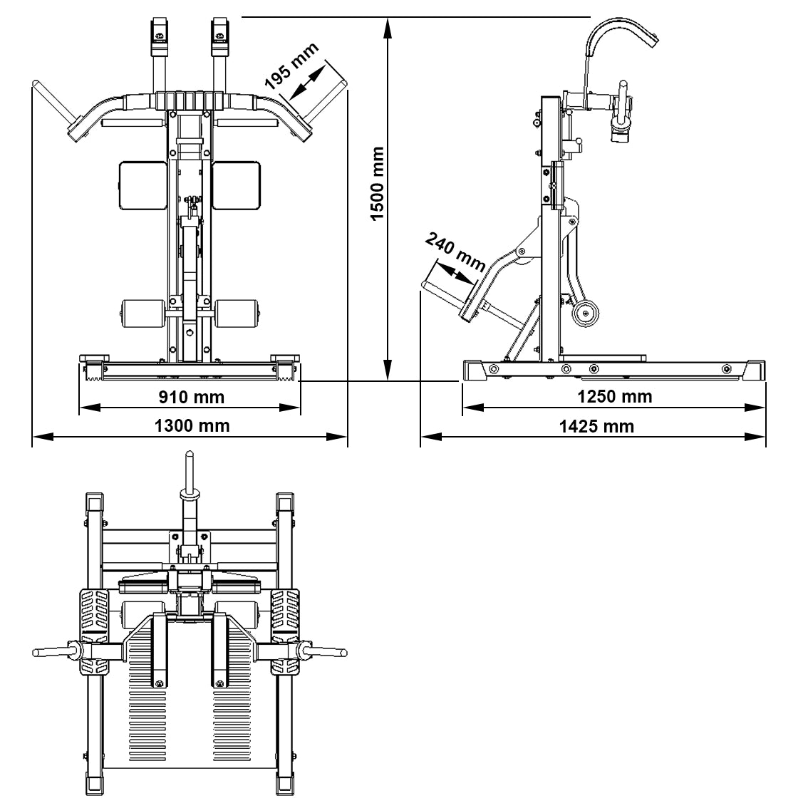 ATX® Leg Master Beintrainingsstation
