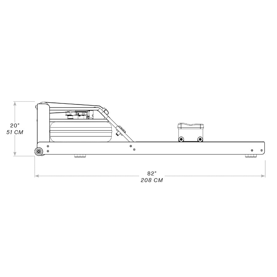 Produktdetails Rudergerät WaterRower Shadow