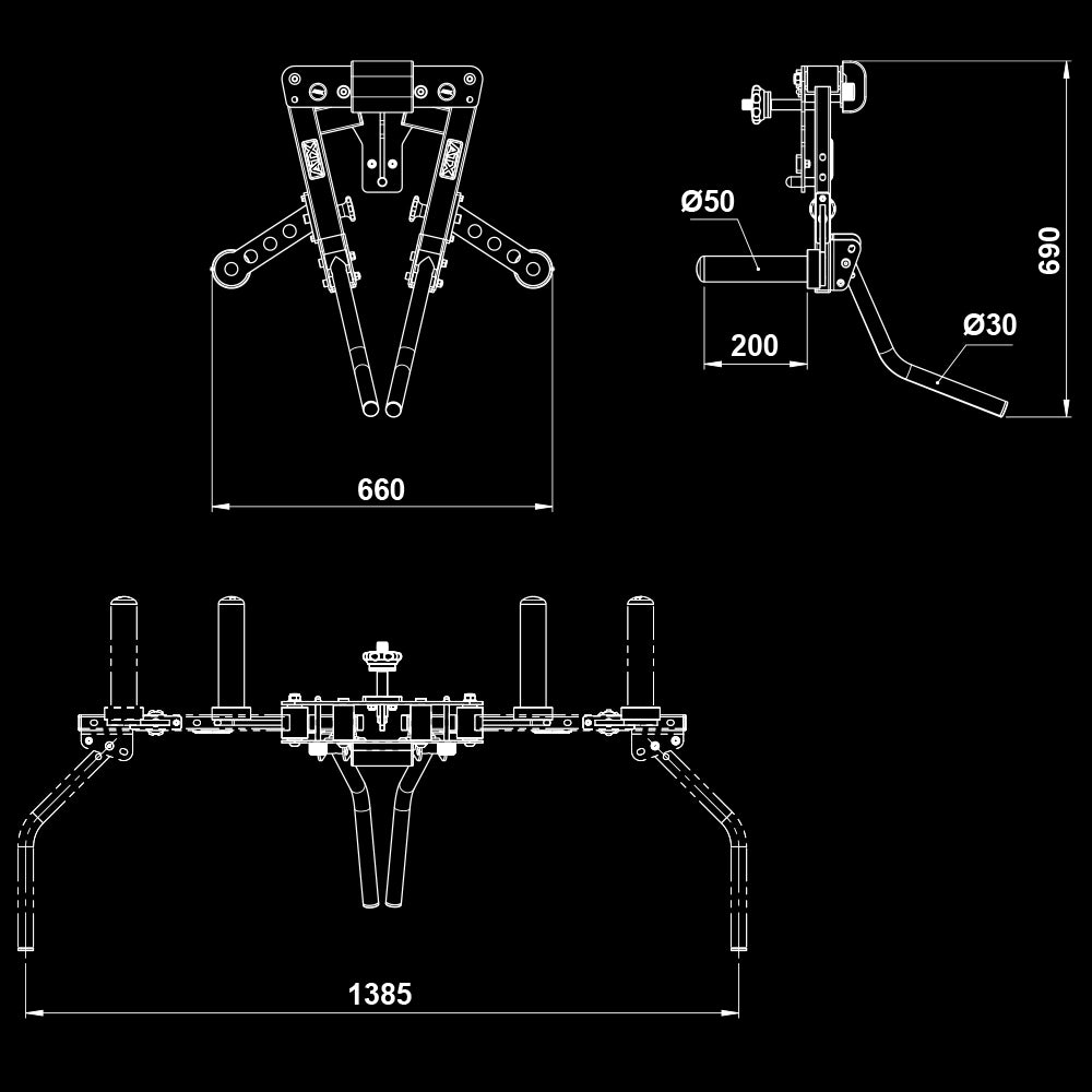 ATX® Lateral Raise - Flying Option