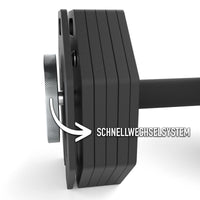 ATX® Verstellbare Kurzhanteln - Octa Dumbbells - 2 x 24 kg Schnellwechselsystem