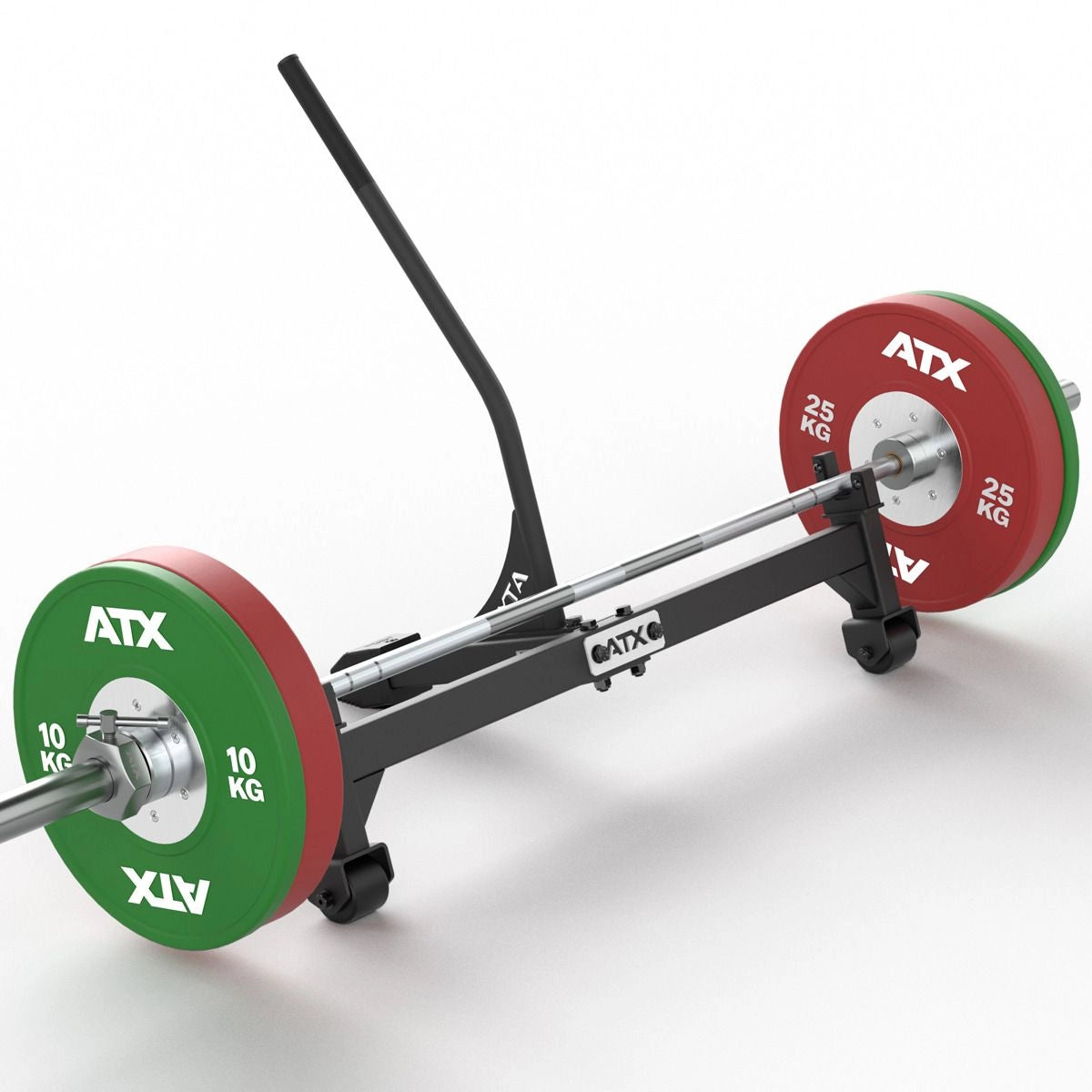 ATX® Deadlift Bar Jack / Hantelstangenheber - doppelseitig mit Hantelscheiben