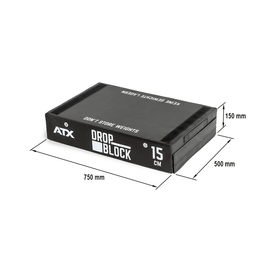 ATX® Soft Drop Blocks Höhe 15 cm – Paar