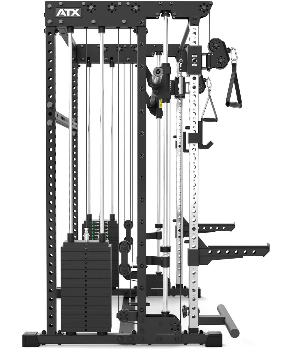 ATX® Multi Smith Rack - Höhe 195 cm - 2 × 100 kg seitlich ohne Zubehör