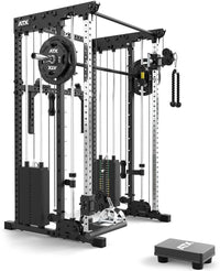 ATX® Multi Smith Rack - Höhe 195 cm - 2 × 100 kg mit Row Seat