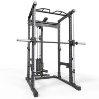 ATX® Power Rack 780 mit Latzug -Steckgewichte & Multipresse