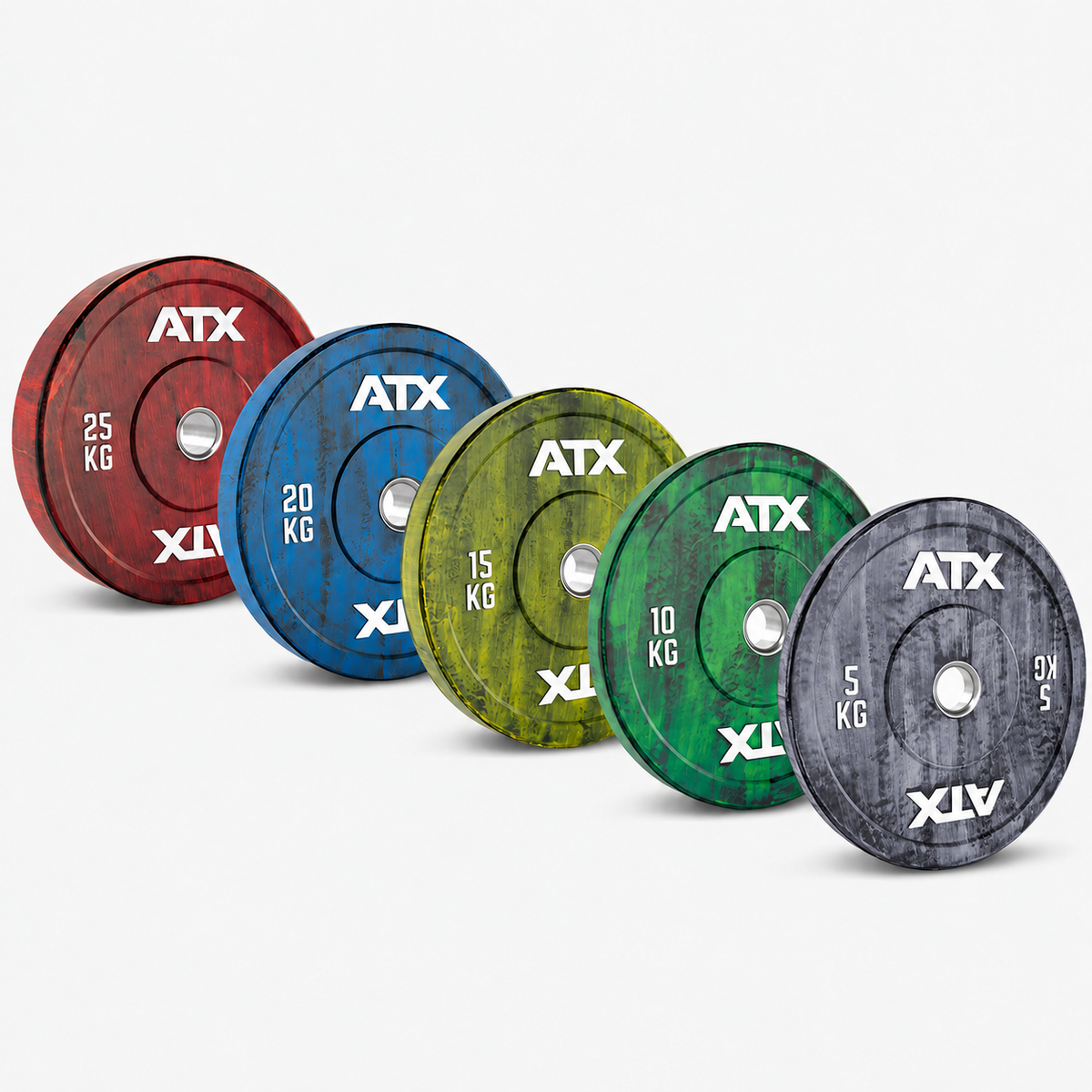 Vorteilspaket! 150 kg ATX® Color Fade Bumper Plates
