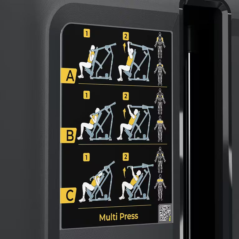 Brust- und Schulterpresse - Vision Fitness Keystone