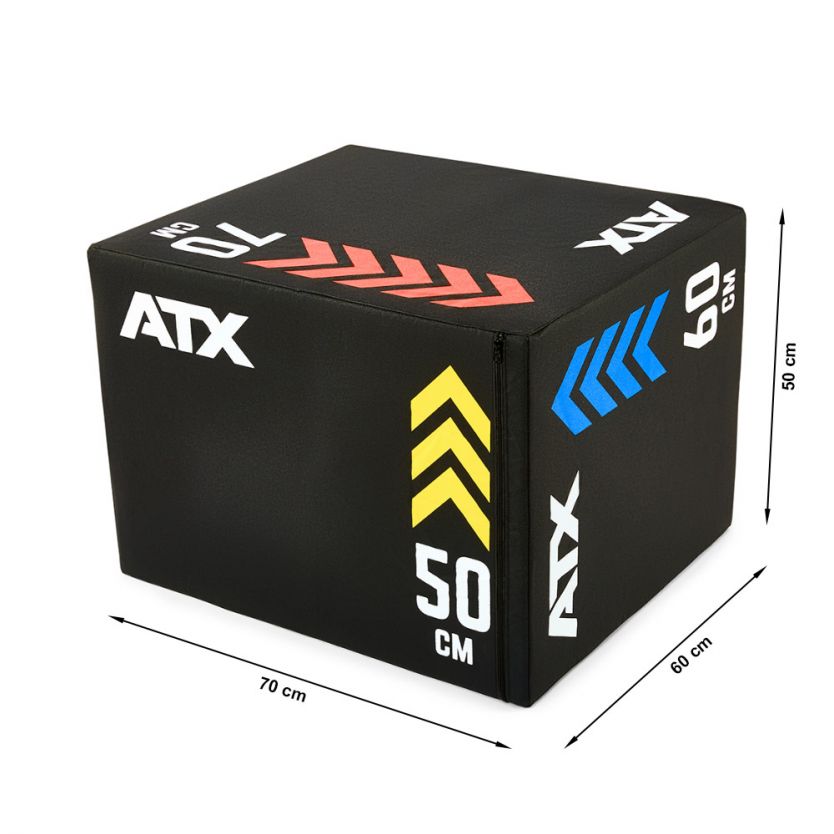ATX® Soft Plyo Box jumping box 50 x 60 x 70 cm