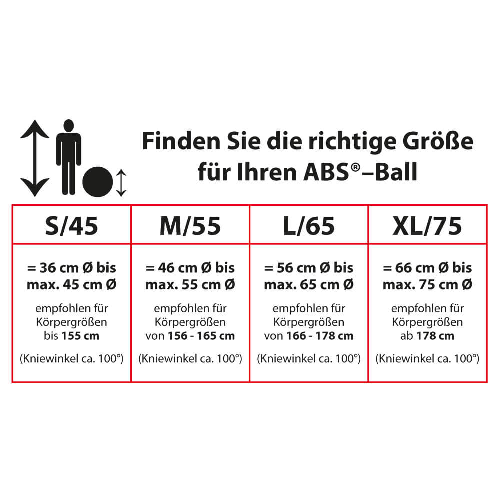 Powerball® Premium ABS® - 45/ 55/ 65/ 75 cm